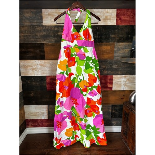 Malia honolulu floral halter - malia,