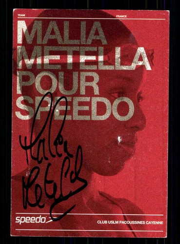 Malia metella autogrammkarte - malia,
