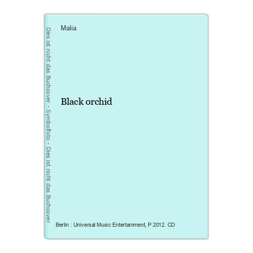 Black orchid malia - orchid,