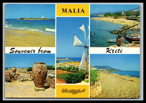 Ansichtskarte malia kreta - malia,